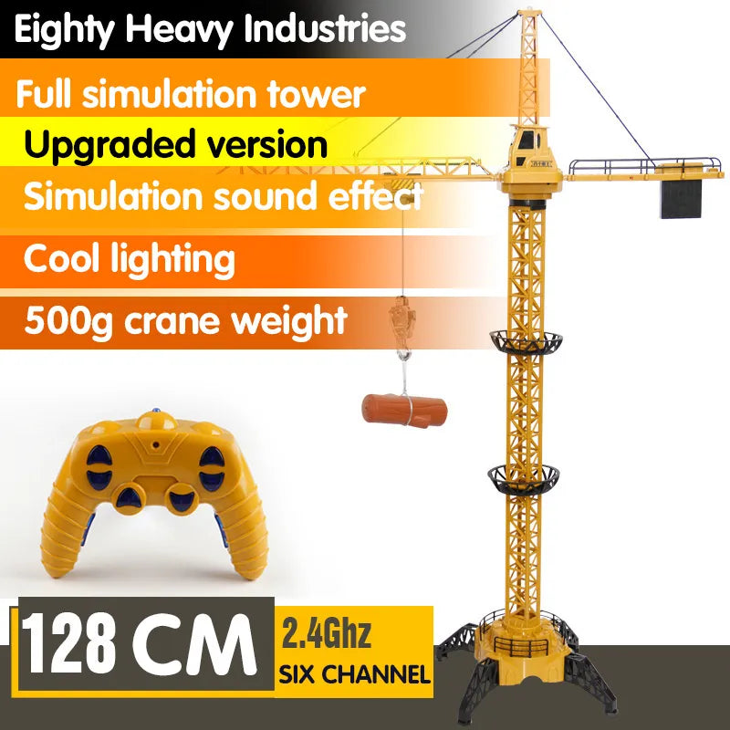 Grua de até 128cm com controle remoto