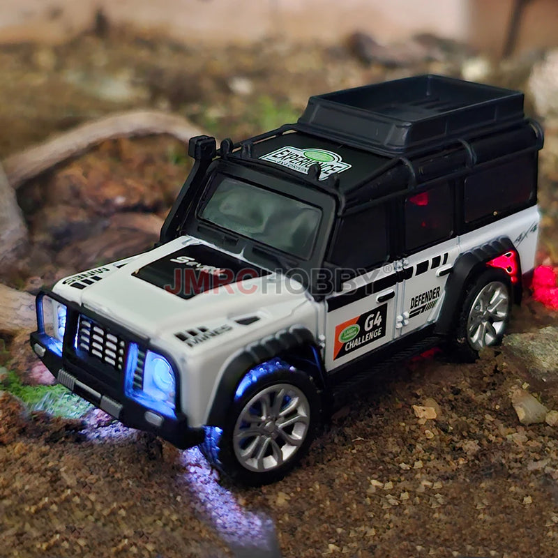 Mini Truck de Controle Remoto com Trailer 1:64