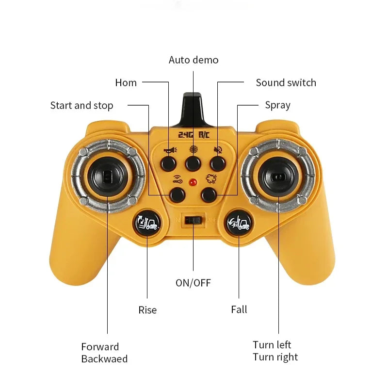 Empilhadeira de brinquedo com controle remoto